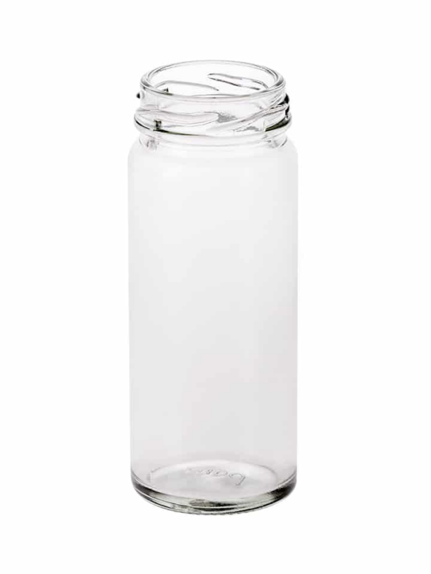 Zylindrisches Glas 108ml 43TO Glas